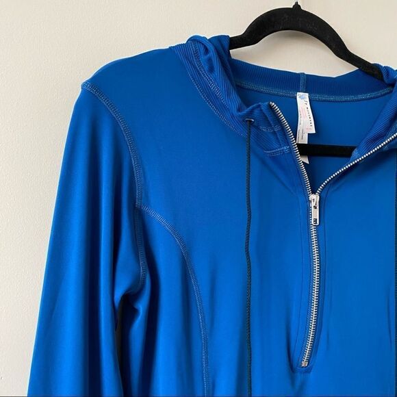 Nwt-Free People Retrograde Half Zip Hoodie - Picture 5 of 15